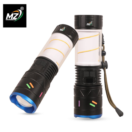 Ultra-Bright LED Flashlight – USB Rechargeable & Multi-Mode Torch