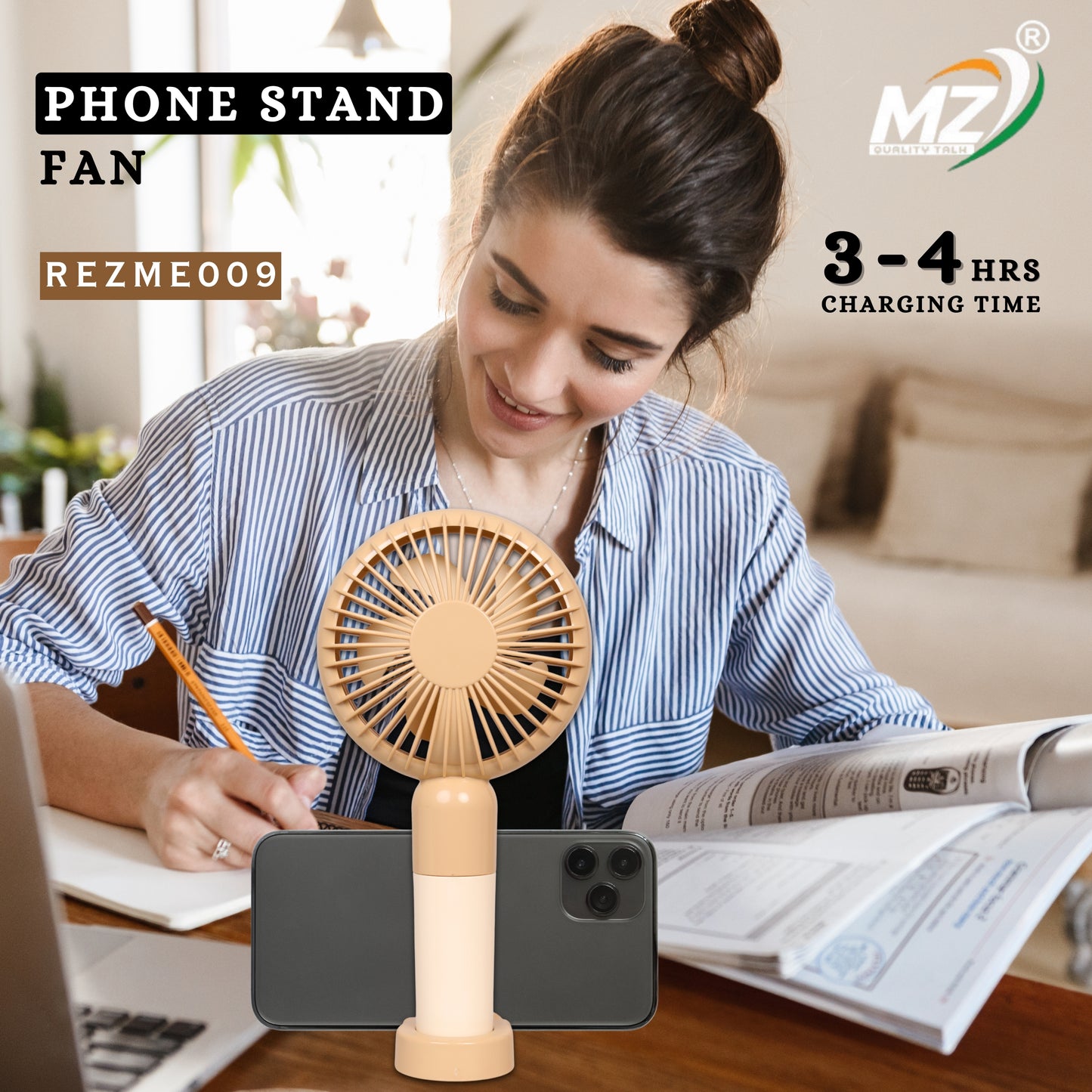 USB Portable Fan – Cool Comfort On-the-Go