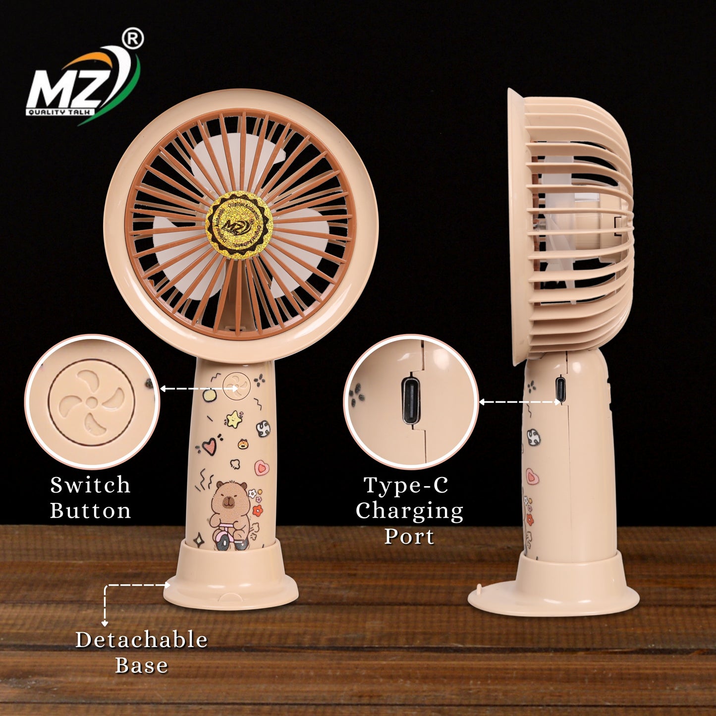 USB Portable Fan – Plug In. Cool Out.