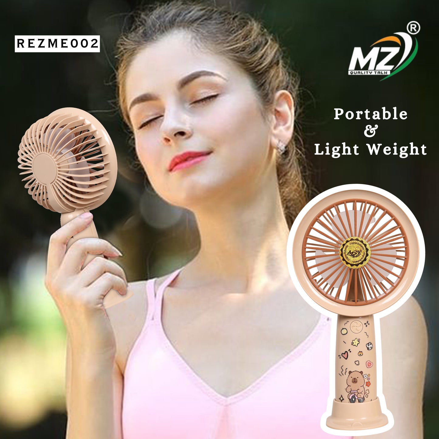 USB Portable Fan – Plug In. Cool Out.