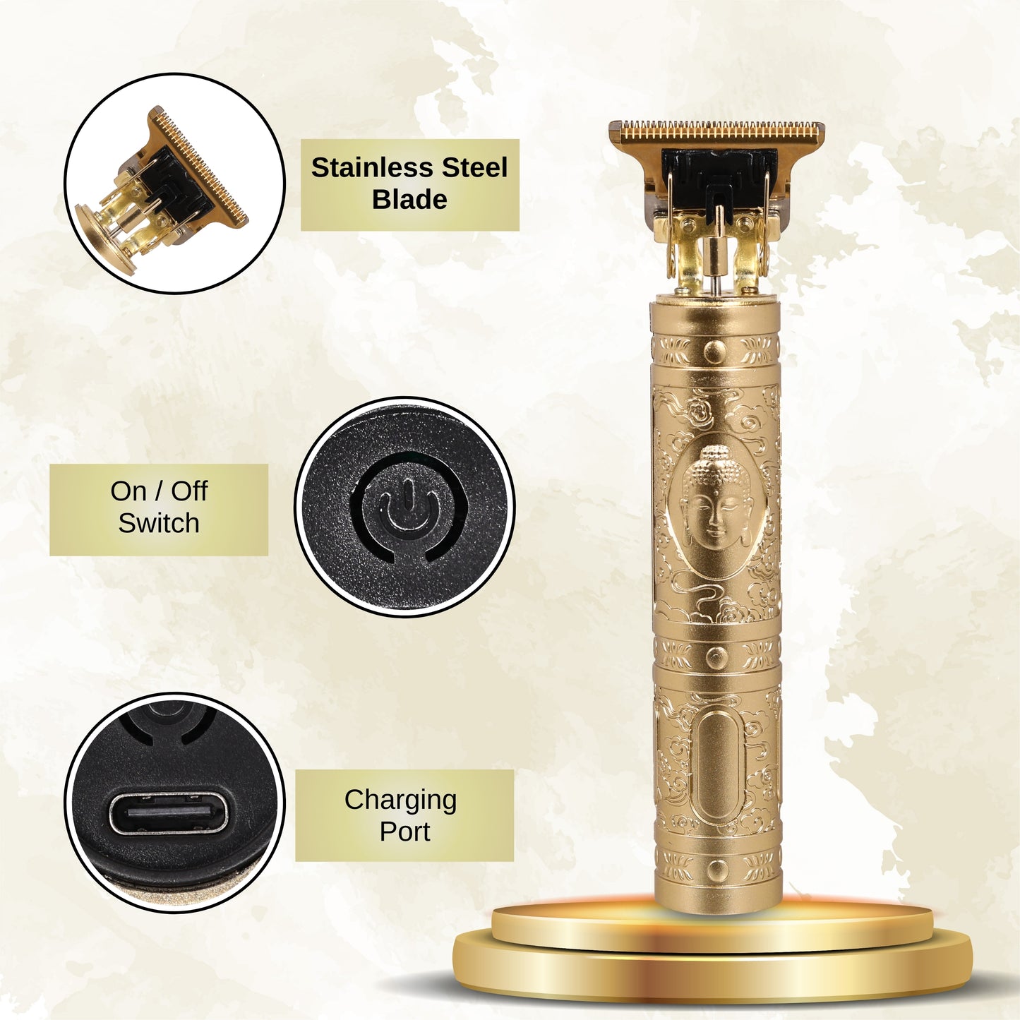 Hair trimmer with Trim, Shape, Define
