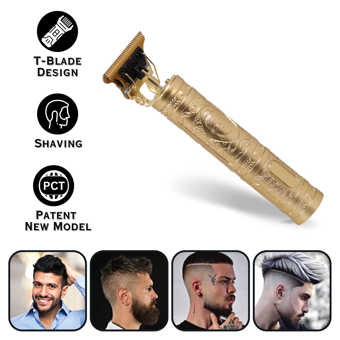 Hair trimmer with Trim, Shape, Define