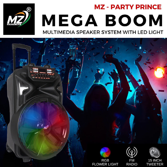 BOOM BOX Bluetooth Speaker – Big Bass, Bold Sound, Total Vibes