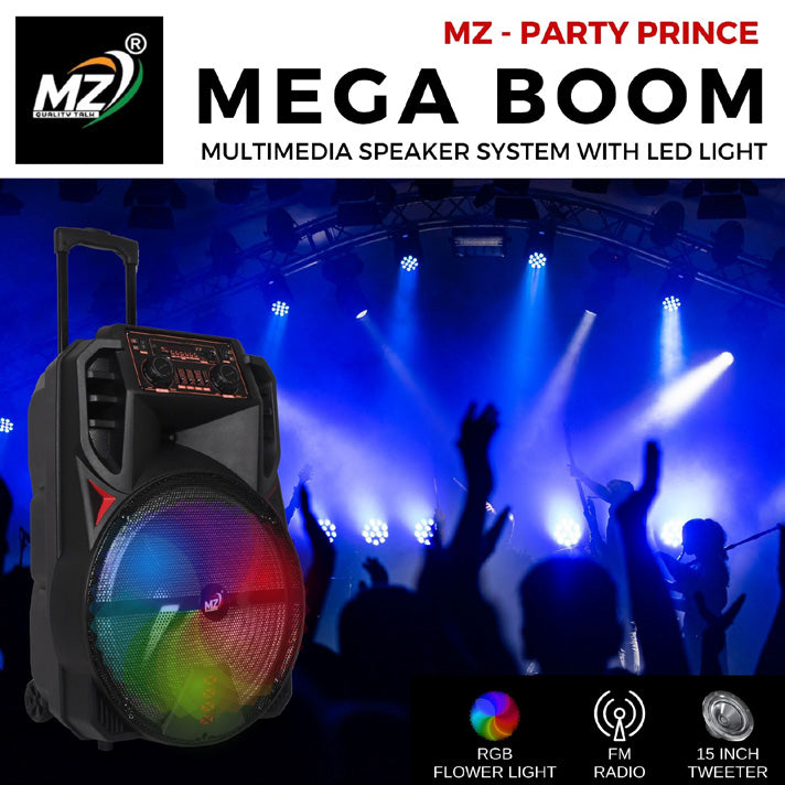 BOOM BOX Bluetooth Speaker – Big Bass, Bold Sound, Total Vibes