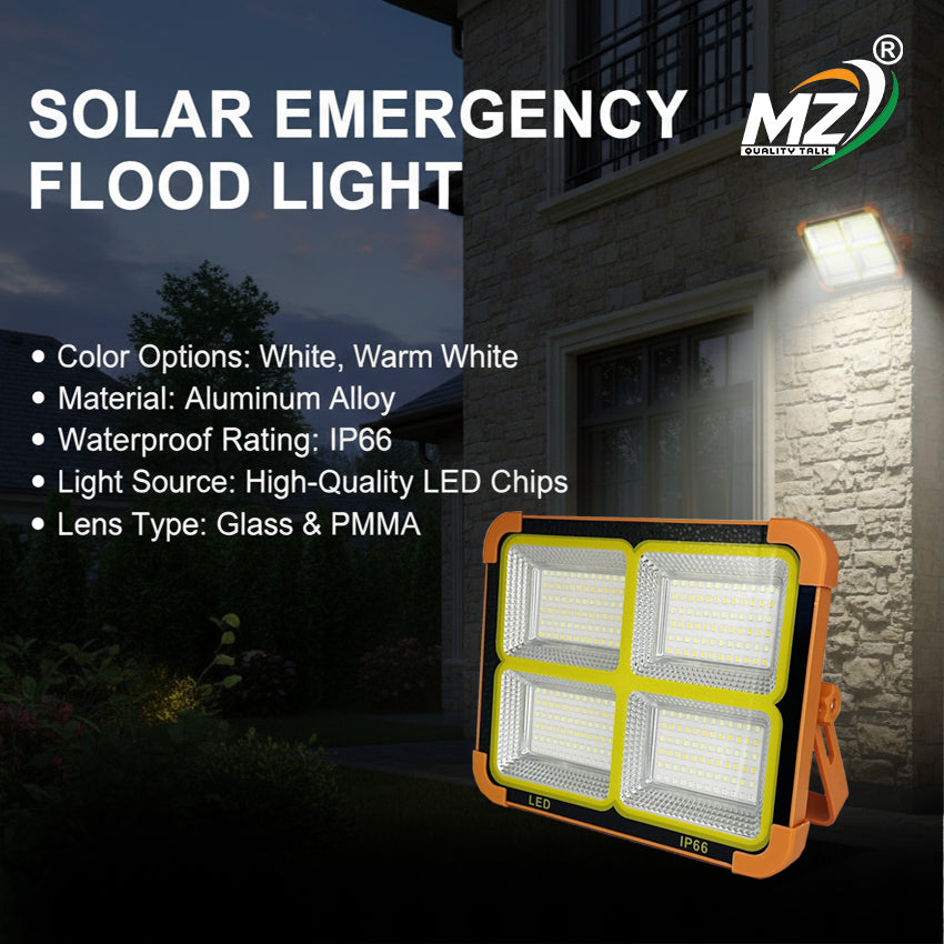 Solar Emergency Flood Light