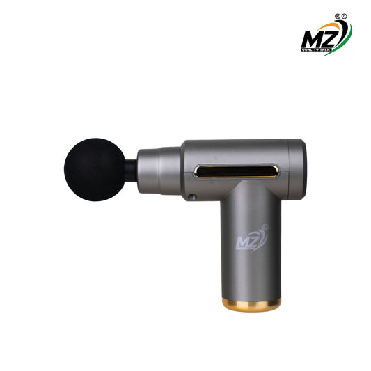 Massage Gun with 4 Attachment Heads, Black, Percussion Massager, Deep Tissue Muscle Recovery