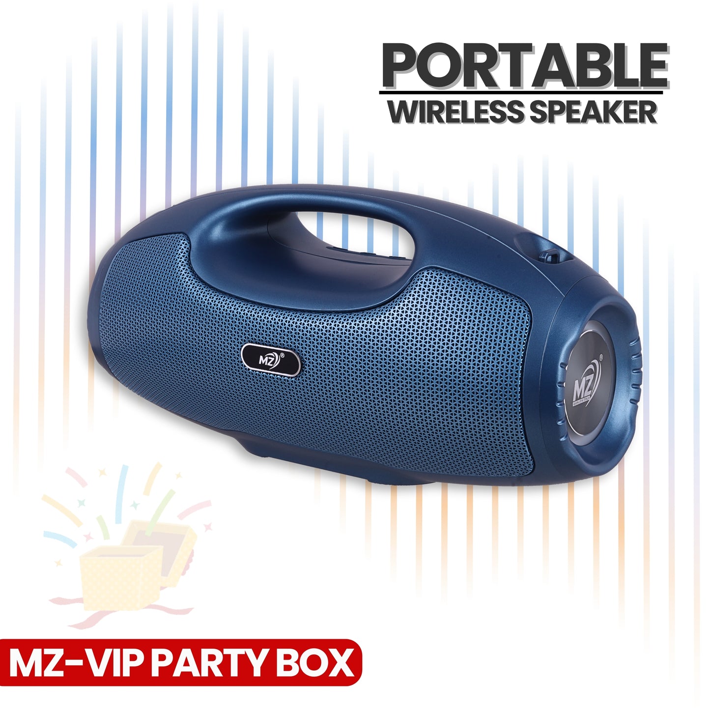 MZ-VIP Party Box Wireless Speaker