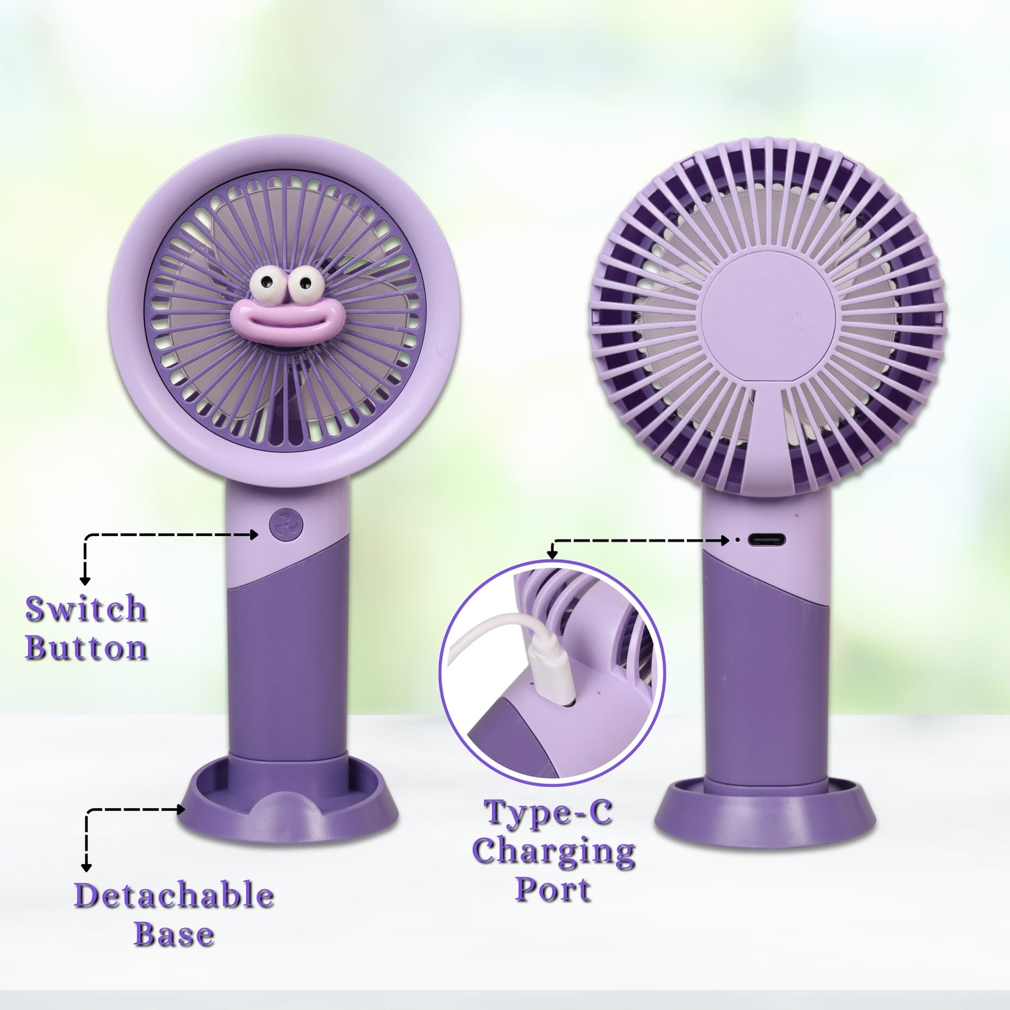 USB Portable Mini Fan – Compact, Powerful & Convenient