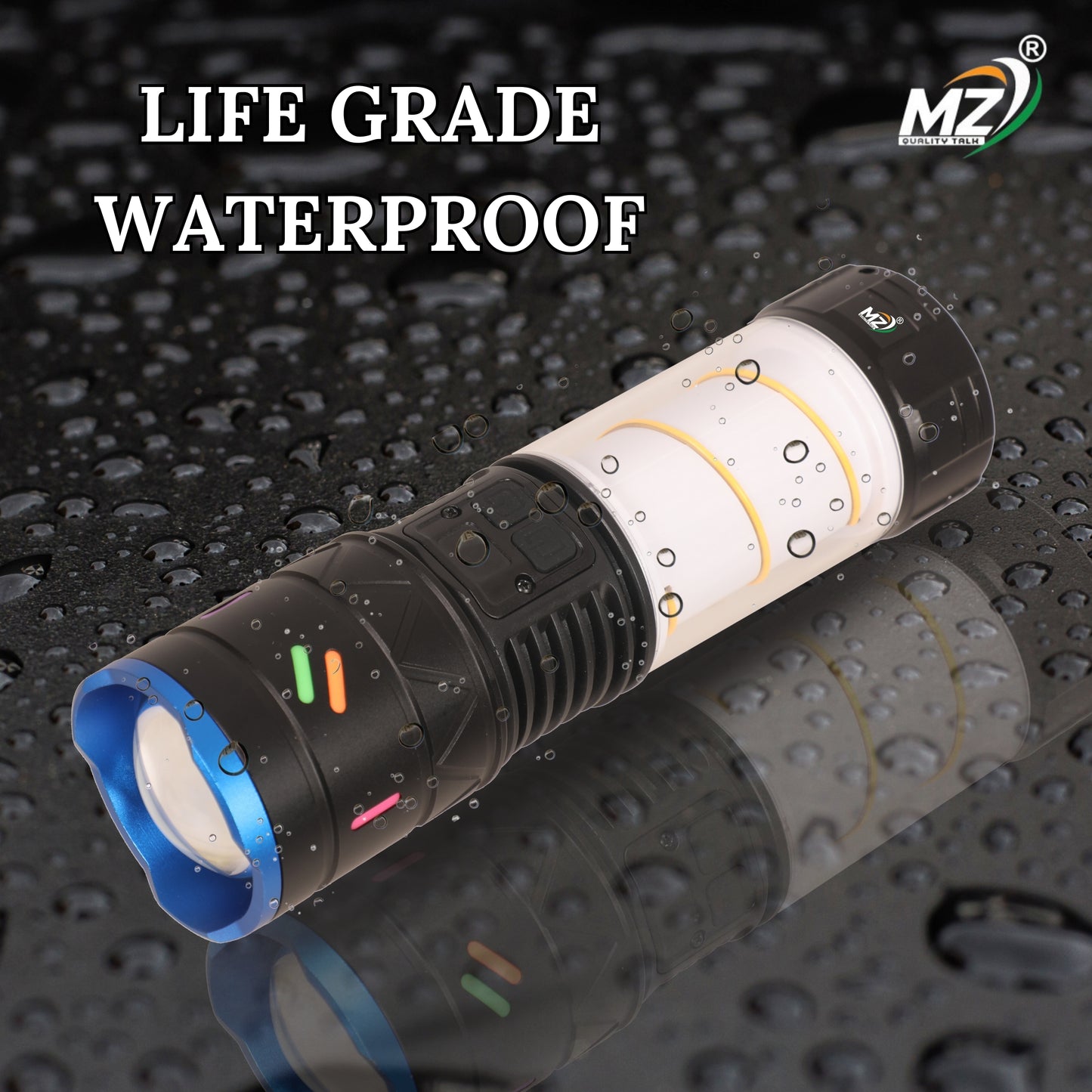 Ultra-Bright LED Flashlight – USB Rechargeable & Multi-Mode Torch