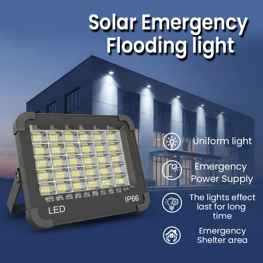 Solar Emergency Flood Light