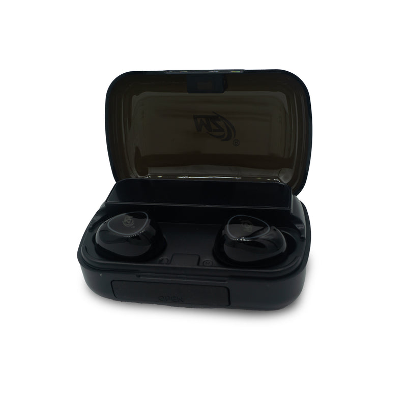 MZ M10 Earbuds with 30H of Playtime, Low Latency, Quad Mic 