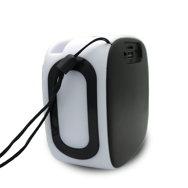 MZ 442 Bluetooth Portable Dual Speaker USB and TF-Card Music Playback, Line-in Connectivity, Rechargeable Battery, FM Radio