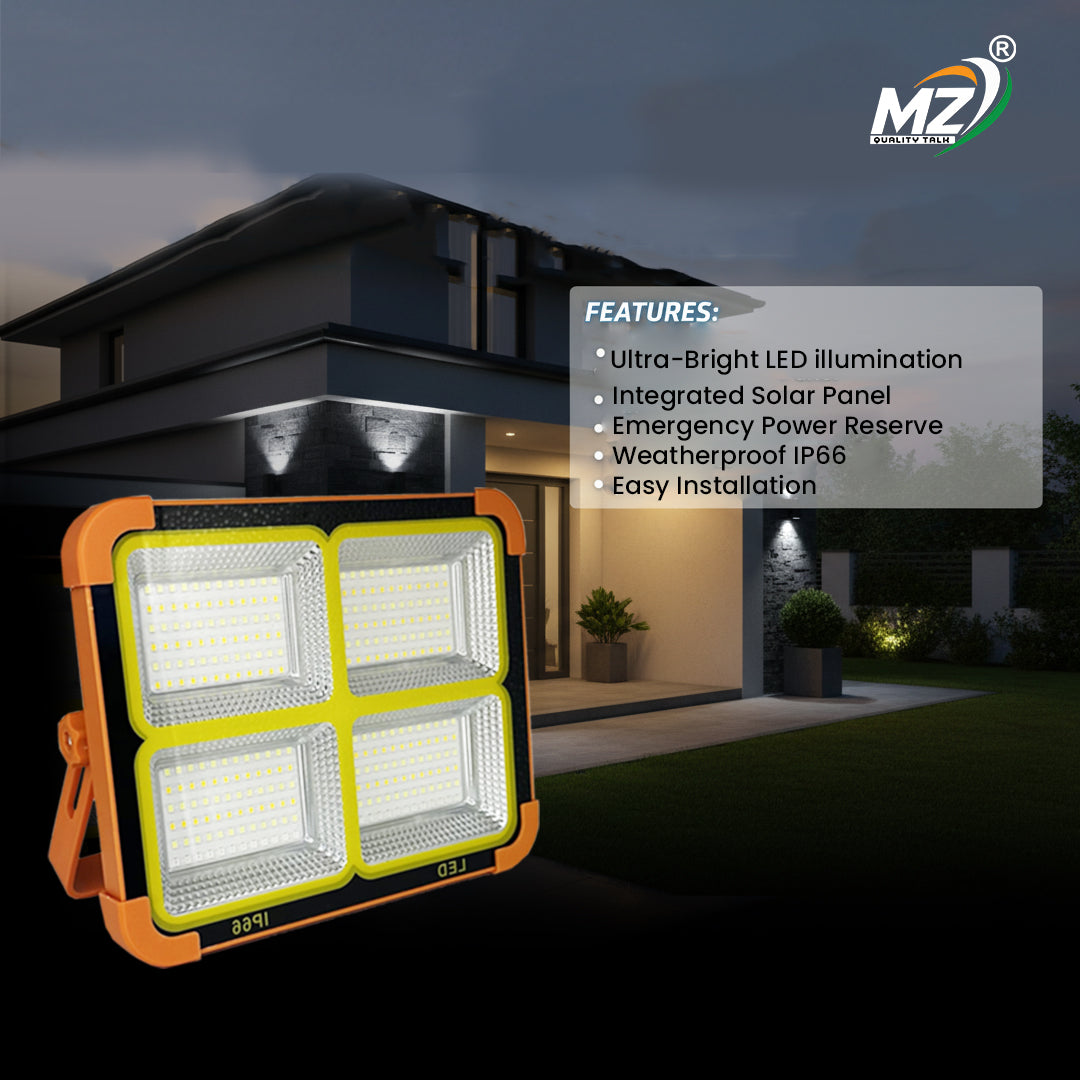 Solar Emergency Flood Light