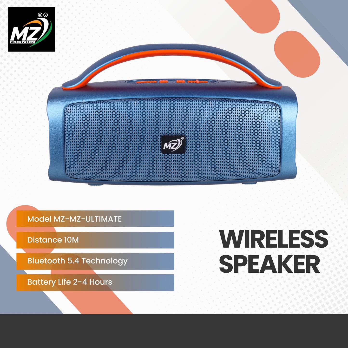 MZ Ultimate Wireless Bluetooth Speaker