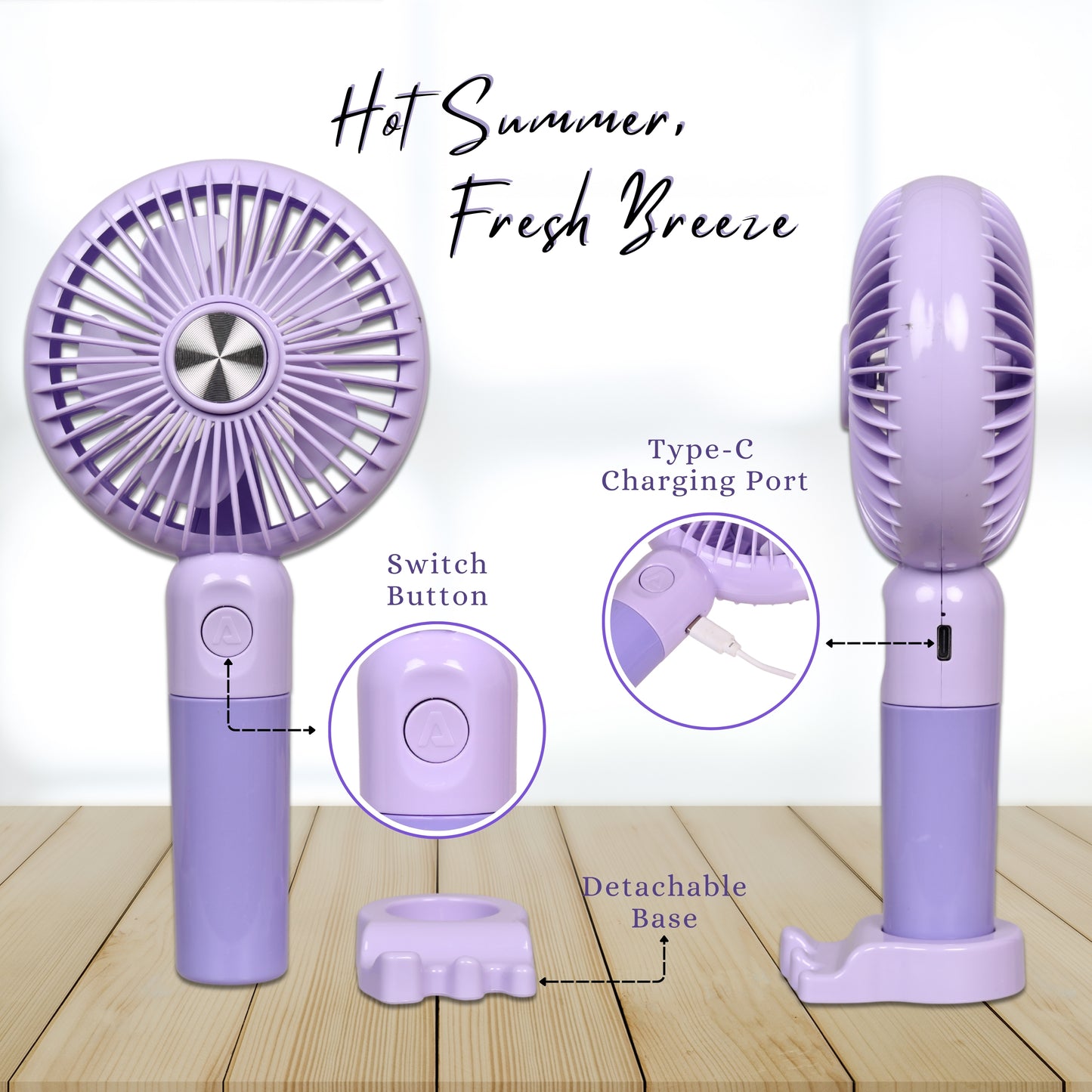 USB Portable Fan – Pocket-Sized Breeze Machine