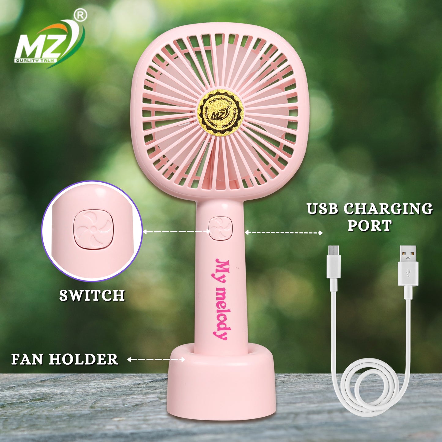 USB Portable Fan – Smart Cooling, Anywhere