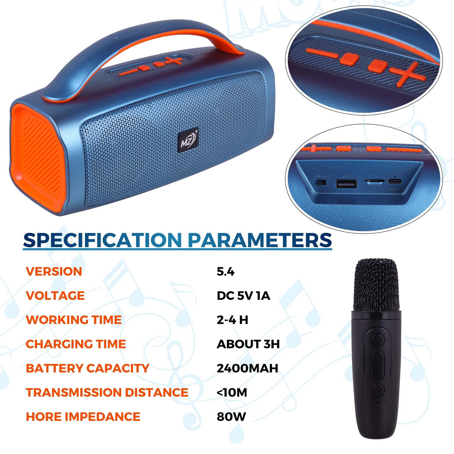 MZ Ultimate Wireless Bluetooth Speaker