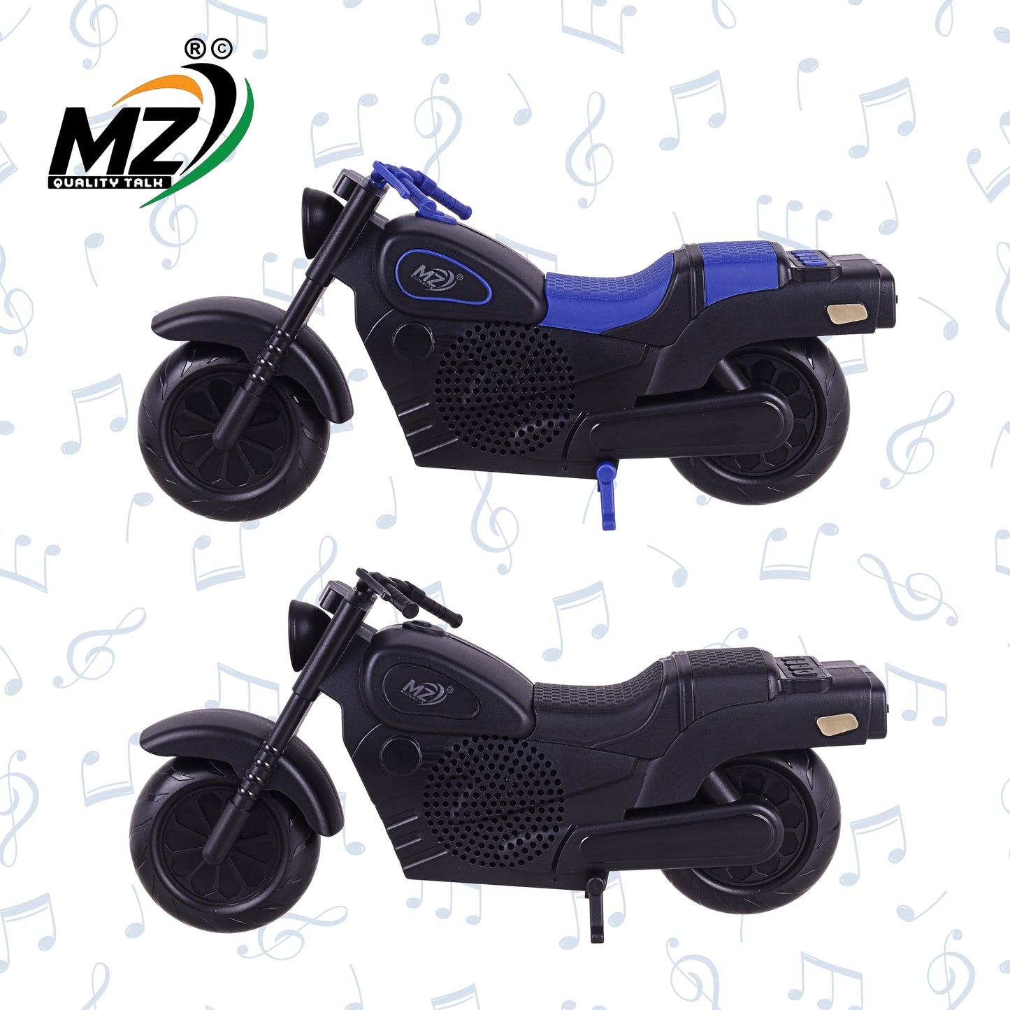 MZ quality Bike Speaker – Stylish Wireless Bluetooth Speaker