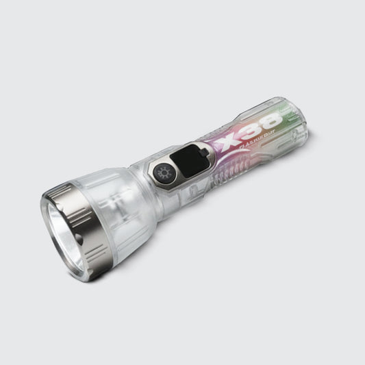 Multi-Function LED Flashlight - Type C Charging And solar charging