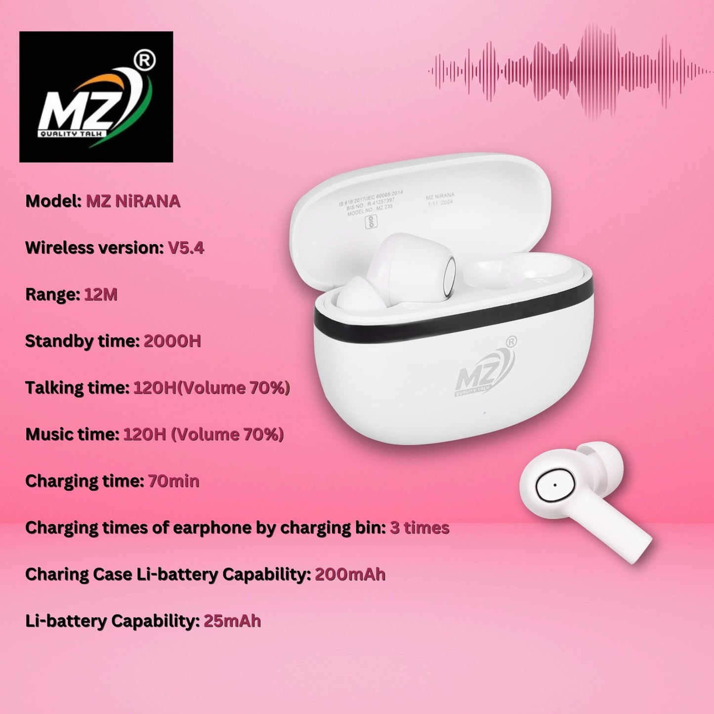 Nirana Series Earpods – Sound That Moves With You