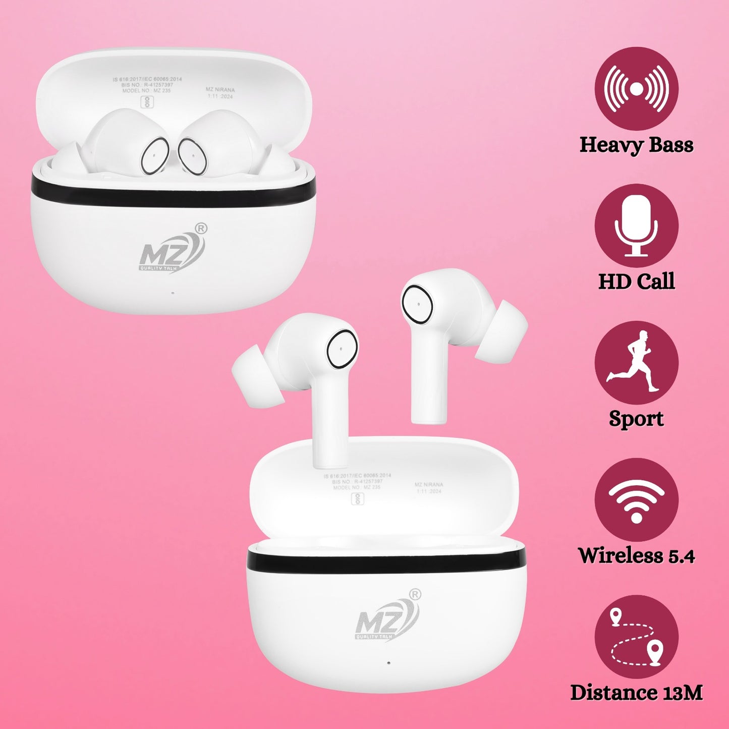 Nirana Series Earpods – Sound That Moves With You
