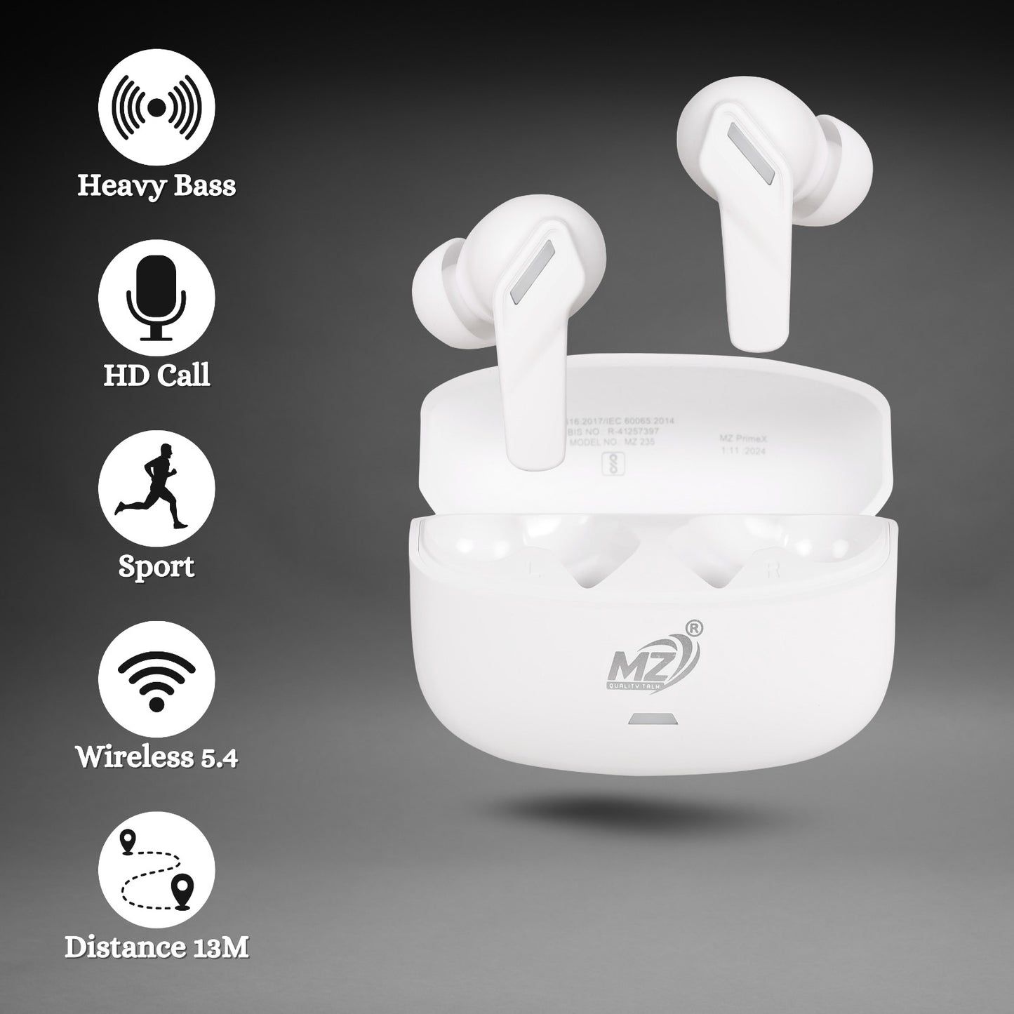 Mz PrimeX TWS earpods