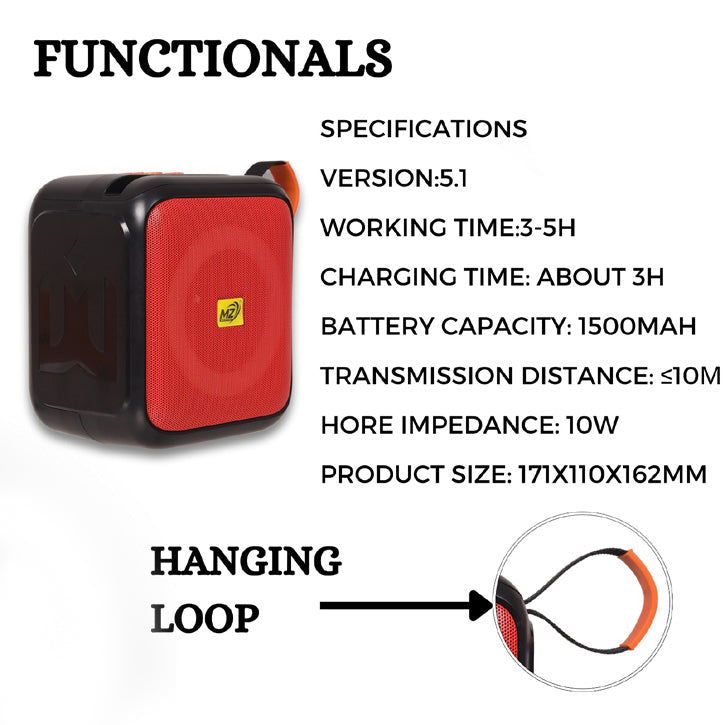 Wireless Bluetooth Speaker – Portable, Powerful & Stylish