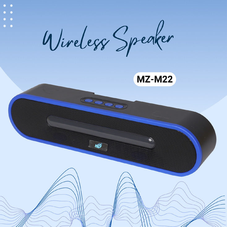 Round Soundbar Bluetooth Speaker – 360° Sound, Sleek Design