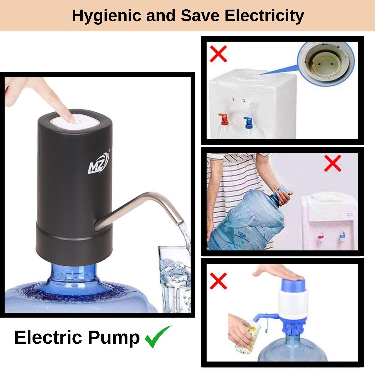 MZ Quality Automatic Wireless Water Can Dispenser Pump for 20 Litre Bottle