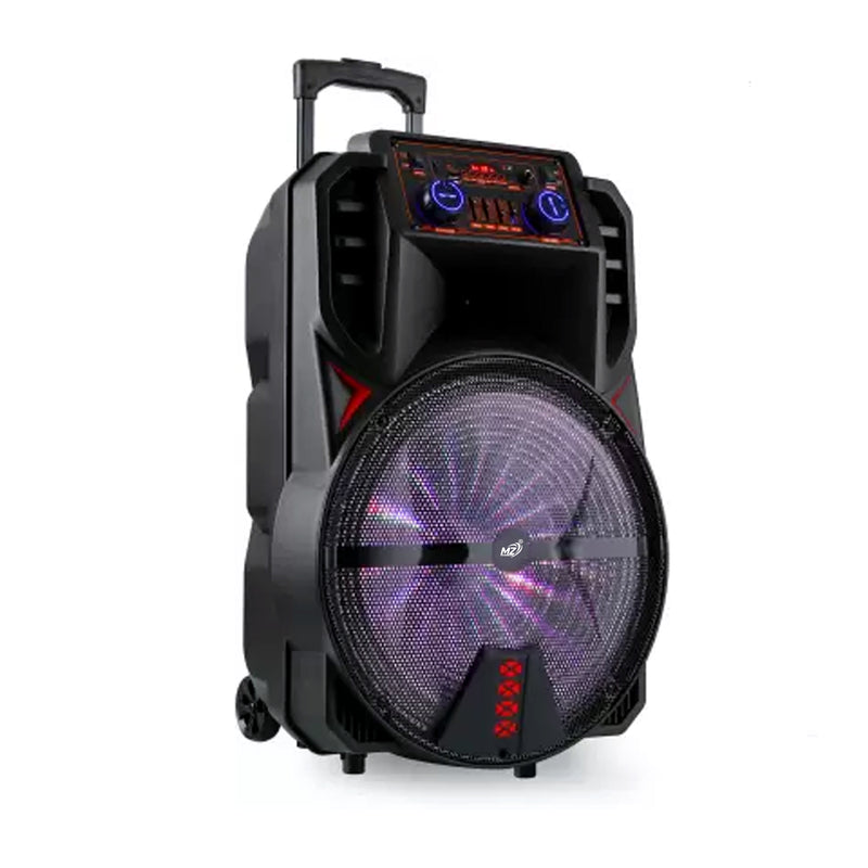 MZ -Rock Dynamic Thunder Sound with 2X Wireless Mic 60 W Bluetooth Party Speaker  (Black, Stereo Channel)