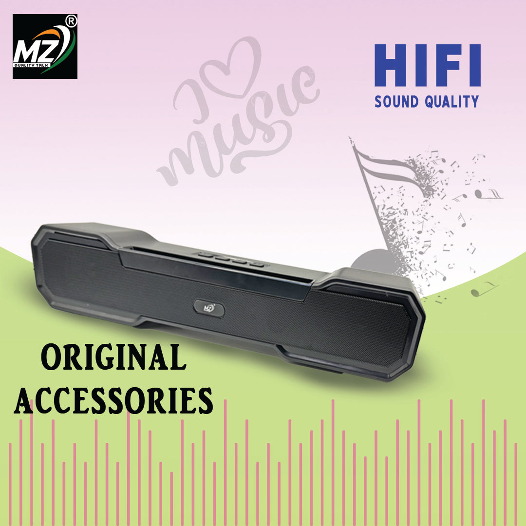 MZ Blaze Bluetooth Sound Bar – Immersive Audio, Sleek Design